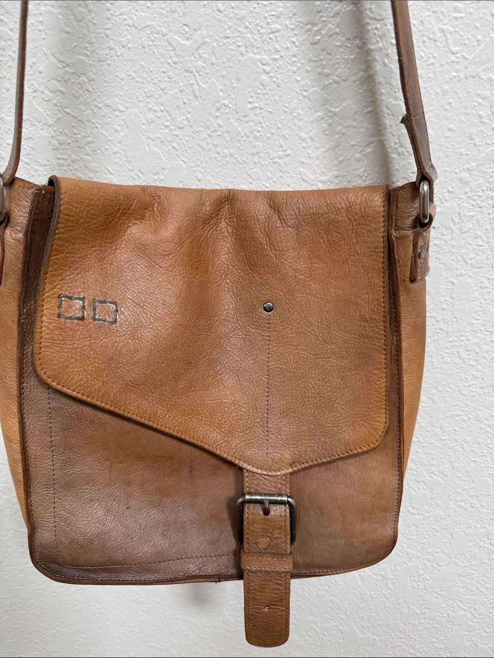 Bed Stu Venice Beach Bag Rustic Tan